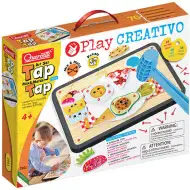 Quercetti: Play Creativo Tap Tap Lebensmittel kreatives Spiel