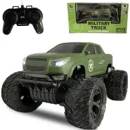RC Offroad Militär ferngesteuerter Militär-Pick-Up Geländewagen mit Licht 27 MHz 29 cm Maßstab 1:14