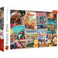 Reise durch Europa 1500-teilige Puzzle - Trefl