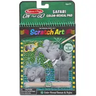 Safari Kratzbilder Buch - Melissa &amp; Doug
