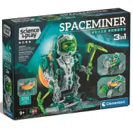 Science &amp; Play: 3-in-1 baubare Weltraumbergbau-Roboter - Clementoni