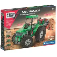 Science &amp; Play: Mechanische Werkstatt - Traktor Baukasten - Clementoni