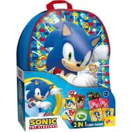 Sonic Kartenspiel im Rucksack - Lisciani