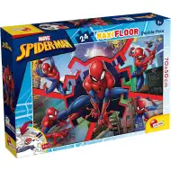 Spider-Man 2-in-1 Maxi 24-teiliges Puzzle und Malset 70x50cm - Lisciani