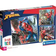 Spider-Man 3x48 Stück Supercolor Puzzle - Clementoni