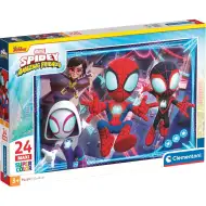 Spidey und seine fantastischen Freunde 24-teiliges Maxi Supercolor Puzzle - Clementoni