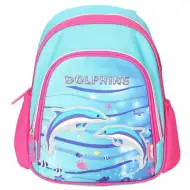 Spirit: Delfine Schultasche, Rucksack 24x13x31cm