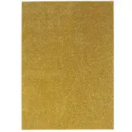 Spirit: Selbstklebender glitzernder Dekorationsschaumstoff in Goldfarbe A/4 1 Stück