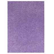Spirit: Selbstklebender glitzernder Dekorationsschaumstoff in Lavendelfarbe A/4 1 Stk.