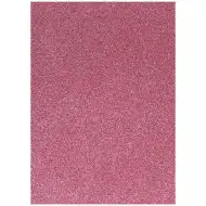 Spirit: Selbstklebender glitzernder Dekorationsschaumstoff in Malvenfarbe A/4 1 Stk.