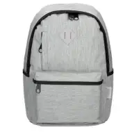 Spirit: Spot silbergrauer Schulranzen, Rucksack 41x29x19cm