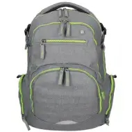 Spirit: Stinger silbergrauer Premium ergonomischer Schulranzen Rucksack
