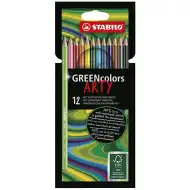 Stabilo: GREENcolors ARTY Buntstifte 12er-Set