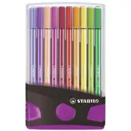 Stabilo: Pen 68 ColorParade Fasermaler 20er-Set in aufklappbarer pinker Box