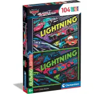 Strahlende Autos 104-teiliges Supercolor Puzzle - Clementoni