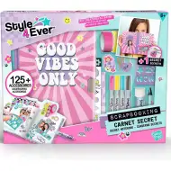 Style 4 Ever: Geheimes Tagebuch mit Dekorationsset und Aufklebern