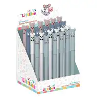 The Littlies: Süßer Kugelschreiber mit Tiermotiven, radierbar, verschiedene Ausführungen, 1 Stück