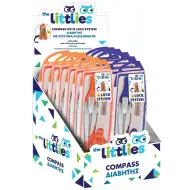 The Littlies: Zirkel-Set mit Verschluss, in zwei Ausführungen, 1 Stück