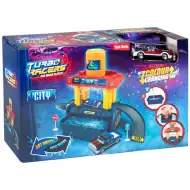 Turbo Racers Autowaschanlagen-Set mit Spielzeugauto in verschiedenen Farbvarianten