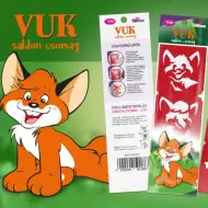 TyToo: Vuk 3-teiliges Glitzertattoo-Schablonenset