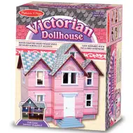 Viktorianisches Holzpuppenhaus mit mehreren Etagen - Melissa &amp; Doug