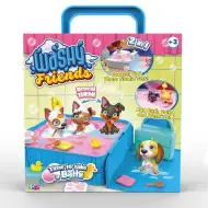 Washy Friends: Color Reveal Planschspaß 3 Hundefiguren mit Whirlpool und Zubehör