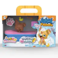 Washy Friends: Color Reveal planschender Corgi-Hund mit Badewanne und Zubehör