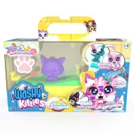 Washy Friends: Farbwechsel-Badekatzen mit Wanne und Zubehör - Pinki