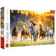 Wilde Pferde 1500-teilige Puzzle - Trefl