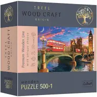 Wood Craft: Westminster, Big Ben, London Holzpuzzle 500+1 Stück - Trefl