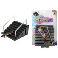 X-Treme Fingerboard Fingerskateboard-Spielset mit Treppe