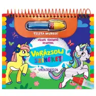 Zaubere Farben! - Einhorn Beschäftigungsheft