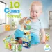 10+Cube+Würfelstapelspiel - Wald