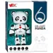 11, der Roboter-Panda-Freund mit Licht und Ton, Metallrahmen