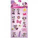 3D Minnie Maus Aufkleber-Set auf einem 10x22cm Bogen