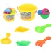 7-teiliges Sandkastenset mit Eimer