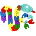 ABC + 123 Schlangenbaum Lernpuzzle