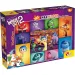 Alles steht Kopf 2 Zwei-in-eins Maxi-Puzzle mit 150 Teilen und Ausmalbild 70x50 cm – Lisciani
