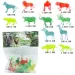 Animal World: Wildtiere durchsichtiges 12er-Figurenset