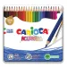 Aquarell-Buntstifte 24er-Set in Metalldose - Carioca