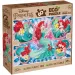 Ariel, die kleine Meerjungfrau 2-in-1 60-teiliges Eco-Puzzle und Ausmalbild 70x50cm – Lisciani