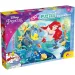Arielle, die kleine Meerjungfrau 2-in-1 Puzzle und Malset, 250 Teile, 50x35cm – Lisciani