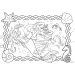 Arielle, die kleine Meerjungfrau 2-in-1 Puzzle und Malset, 250 Teile, 50x35cm – Lisciani