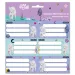 Ars Una: Cute Animals Einhorn verpackte Heftetiketten 3x6 Stk.