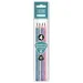 Ars Una: Dreieckiger Graphitstift-Set mit Silberblattmuster HB