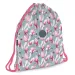 Ars Una: Rosy Magnolia gemusterter Turnbeutel, Sportbeutel 32x42cm