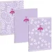 Ars Una: Soft Touch Purple Spring extra Heftklammern glattes Heft A/4