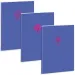 Ars Una: Soft Touch Violet Spring extra Heftklammern glattes Heft A/4