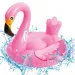 Aufblasbare große Flamingo-Reitmatratze 175 cm