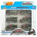Auto-Modell: Militär 6-teiliges Spielzeugauto-Set